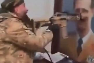 VIDEO: Islamisté v Aleppu ničí symboly Asada i Vánoc - Echo24.cz